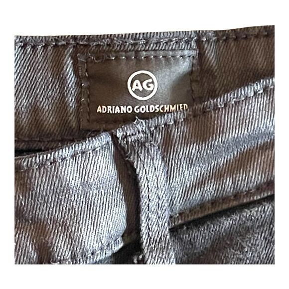 AG Adriano Goldschmied Women'sWillow Extreme Skinny Legging Jeans Black Size 29R - Picture 7 of 16